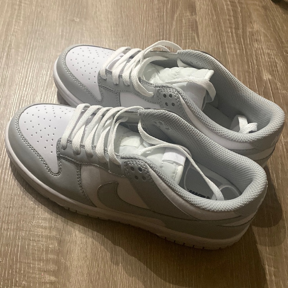 Gray Nike Dunks